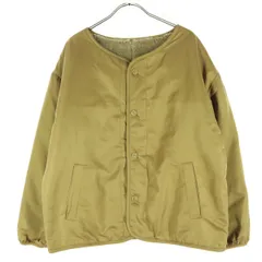 美品 Sonny Label サニーレーベル リバーシブル 長袖 ノーカラー ブルゾン F ブラウン系 アーバンリサーチ レディース 古着