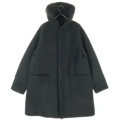 niko and... ニコアンド 長袖 コート M ブラック メンズ 古着