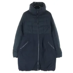PLST プラステ 長袖 ダウンコート 2 ネイビー レディース 古着