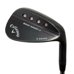 【中古】 キャロウェイ MACK DADDY 4 マットブラック 50°/10°S ウェッジ WG リシャフト (フレックスその他) メンズ 男性用 右利き 右用 Cランク ゴルフクラブ