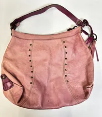 Dakota ダコタ ショルダーバッグ　レザーバッグ パープル ピンク