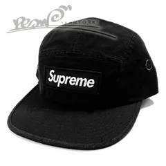 送料無料 メンズ キャップ ブラック Supreme シュプリーム Military Camp Cap FW25H40 シュプリームボックスロゴミリタリーキャンプキャップ se992r
