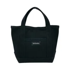 良品 Marimekko マリメッコ キャンバス ミニトートバッグ ブラック レディース 古着 中古 USED