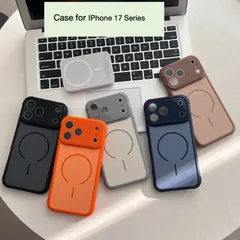 iPhone17 ケース iPhone17Pro ケース 透明 クリア iPhone17Airケース マグセーフ対応 iPhone 17 Pro Max アイフォンケース スタンド付き MagSafe対応 耐衝撃