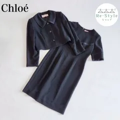 クロエ　Chloe　ブラックフォーマル　ワンピース　ジャケット　喪服　セットアップ　冠婚葬祭　オールシーズン　サイズ　11号
