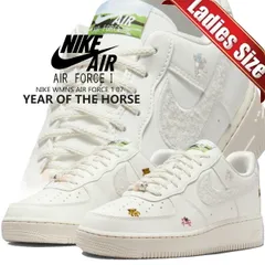 ナイキ ウィメンズ エア フォース 1 ’07 イヤーオブザホース セイル ファントム NIKE WMNS AIR FORCE 1 07 YEAR OF THE HORSE sail/phantom-phantom iq1143-100