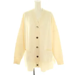 イエナ IENA 23AW スーパーファインスムース ポンチョカーディガン ニット 長袖 Vネック ウール アイボリー /NR ■OS