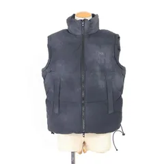 ディーゼル DIESEL【訳あり】64%OFF メンズ ダウンベスト ブラック ロゴ刺繍ポイントフード付き2WAY（サイズ/44）am0002