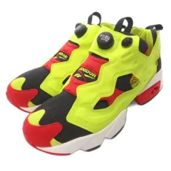 リーボック Reebok INSTAPUMP FURY 94 インスタポンプ フューリー 94 スニーカー シューズ ローカット ロゴ 26.5cm 黄 シトロエンイエロー /AE ■GY03