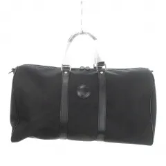 ハンティングワールド HUNTING WORLD × メルセデス ベンツ Mercedes Benz バストンバッグ 2way ショルダーバッグ ナイロン レザー ロゴ 黒 ブラック /MN4 ■GY18