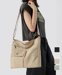 ショルダーバッグ A4大容量 男女兼用鞄