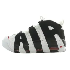 ナイキ NIKE エア モア アップテンポ AIR MORE UPTEMPO スニーカー レザー ハイカット US10 28cm 黒 ブラック 白 ホワイト 414962-105 /XZ ■GY18