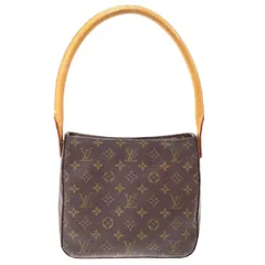 LOUIS VUITTON ルイヴィトン M51146 ルーピングMM モノグラム ワンショルダーバッグ シリアルFL0053 ブラウン