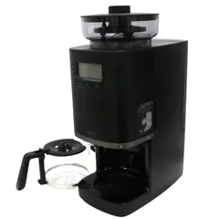 中古 シロカ(siroca) コーン式全自動コーヒーメーカー カフェばこPRO SC-C251-K ブラック sc-c251-k【可(C)】