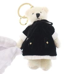 プラダ PRADA テディベア キーチャーム キーホルダー 三角プレート 箱
