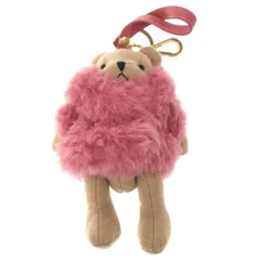 MaxMara マックスマーラ 2018阪急うめだ本店POP UP限定 テディベア バッグチャーム  ピンク