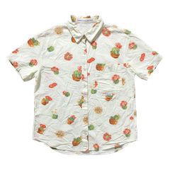 定価¥18,700】河谷シャツ トマト 半袖 ホワイト - メルカリ
