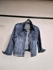 S) 洗練デニムジャケット