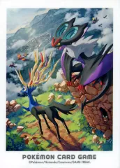 【中古】サプライ ポケモンカードゲーム デッキシールド(スリーブ) カロスの冒険 ゼルネアス＆オンバーン ポケモンセンター・ポケモンカードジム限定