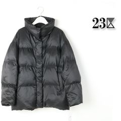606 訳有 23区 シレータフタ ショートコートダウンジャケット 38 