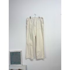 CANTON キャントン ペインターパンツ チノパン ホワイト ウエスト88