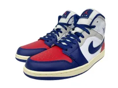 NIKE (ナイキ) AIR JORDAN 1 MID Rare Air エア ジョーダン1 ミッド レアエア スニーカー DQ8426-102 29cm US11 ホワイト×ユニバーシティレッド×ニュートラルグレー メンズ/028