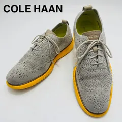COLE HAAN ZEROGRAND スニーカー レースアップ ニット 9 グレー メンズメンズ コールハーン hws02505
