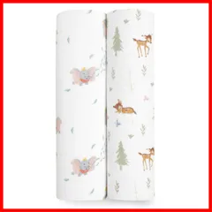 【特価商品】夜泣き対策 新生児 出産祝い スワドル モスリンコットン 112×112cm 2枚セット ディズニーフレンズ SWADAEDESWC20031DI おくるみ essentials(エイデンアンドアネイエッセンシャルズ) anais + aden