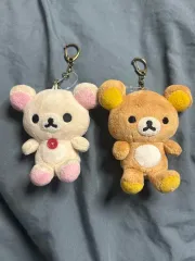 リラックマ/コリラックマ ぬいぐるみ キーホルダー 2種 まとめ
