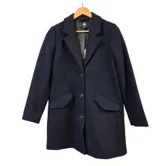 G-STAR RAW ネイビー レディース ウールコート (XS)