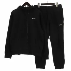 ナイキ NIKE セットアップ スウェット ジップ パーカー イージー パンツ ブラック XL