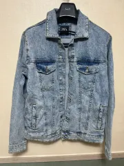 ザラ デニムジャケット ウォッシングデニム 100-L 2個