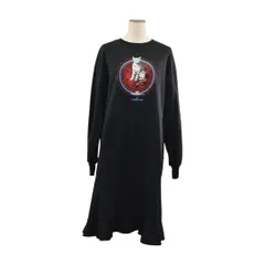 ジーユー アンダーカバー GU × UNDERCOVER ワンピース ブラック サイズ S コットン レディース F-L8556