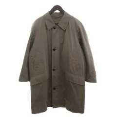 バーバリー ロンドン BURBERRY LONDON ステンカラーコート 中綿 ダウン ミドル丈 フルジップ ライナー付き BBN12-122-53 ベージュ LL