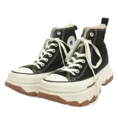 コンバース CONVERSE 美品 スニーカー TREKWAVE HI オールスター トレックウェーブ ハイカット 厚底 1SD662 黒 ブラック 27.0cm ■GY3