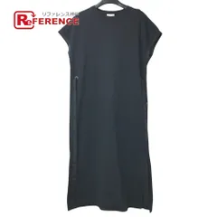 MONCLER モンクレール ワンピース ロゴ Tシャツワンピース コットン ブラック