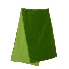 ドリスヴァンノッテン DRIES VAN NOTEN 大判 ベロア マフラー ストール 緑 グリーン