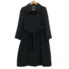 ロンドンフォグ バルカラーコート モヘア混 ブラック【AFA9】