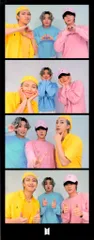 BTS Celebration of The 8th Anniversary RM/JIN/JUNGKOOK 4フォトグレイ
