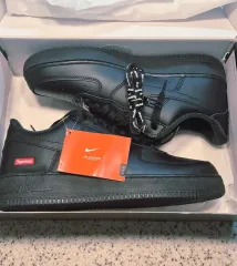 ナイキ x シュプリーム エアフォース ロー SP ブラック 280 サイズ