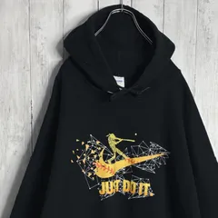 【入手困難】00s 古着 NIKE ギルダン GILDAN ブラック パーカー #12