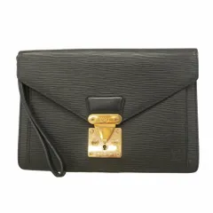 ルイ・ヴィトン(Louis Vuitton) ルイ・ヴィトン クラッチバッグ エピ ポシェットセリエドラゴンヌ M52612 ノワールメンズ