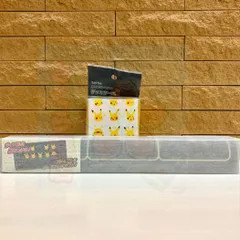 新品未開封　ポケットモンスター　2個セット　ポケモンカードゲーム　『ピカチュウとかみなり』ラバープレイマット & デッキケース　Pokemon