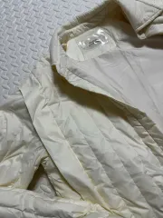 アイボリー キルティング 軽量 ジャケット