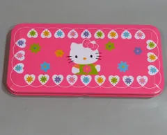サンリオ ハローキティ 缶ペンケース ピンク 1994年