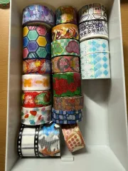 【100サイズ】新品&中古 マスキングテープ 大量まとめ売り 100サイズ】新品&中古 マスキングテープ 大量まとめ売り 100サイズ