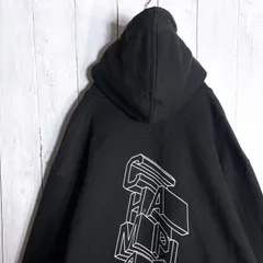 【海外モデル/日本未発売】00s 古着 ビンテージ チャンピオン Champion ブラック パーカー #90