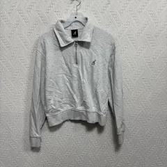 麻254 kangol ウィメンズ ハーフジップアップ スウェットシャツ SS