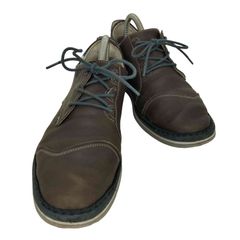 ランバンオンブルー LANVIN en Bleu アシンメトリーレースアップシューズ  メンズ JPN：25 