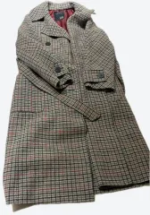 エゴイスト チェック ロング コート